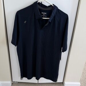 RHONE Men's Dark Navy Performance Polo